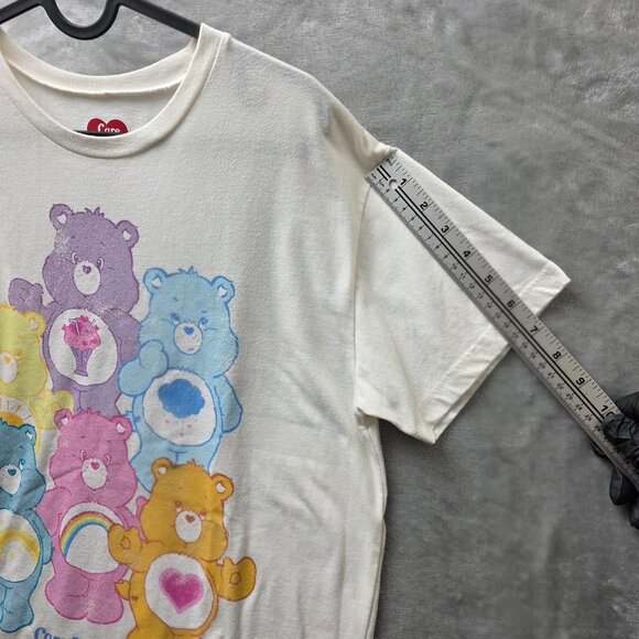 Care Bears Graphic T-Shirt Women's XL Ivory Short Sleeve Breathable Casual - Picture 6 of 7